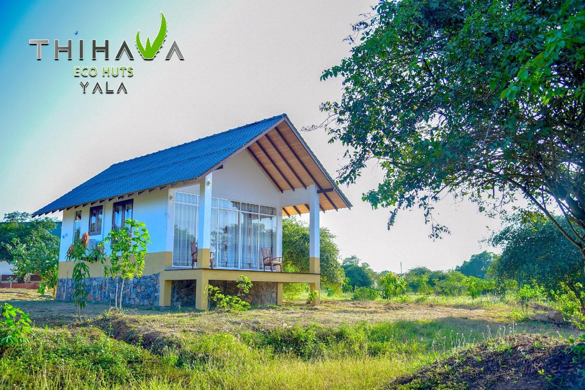 Thihawa Eco Huts Yala Bed & Breakfast Tissamaharama Eksteriør bilde