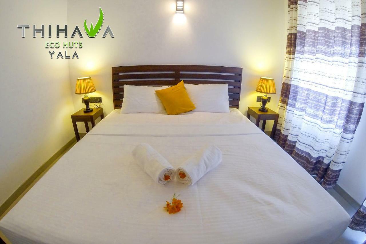 Thihawa Eco Huts Yala Bed & Breakfast Tissamaharama Eksteriør bilde
