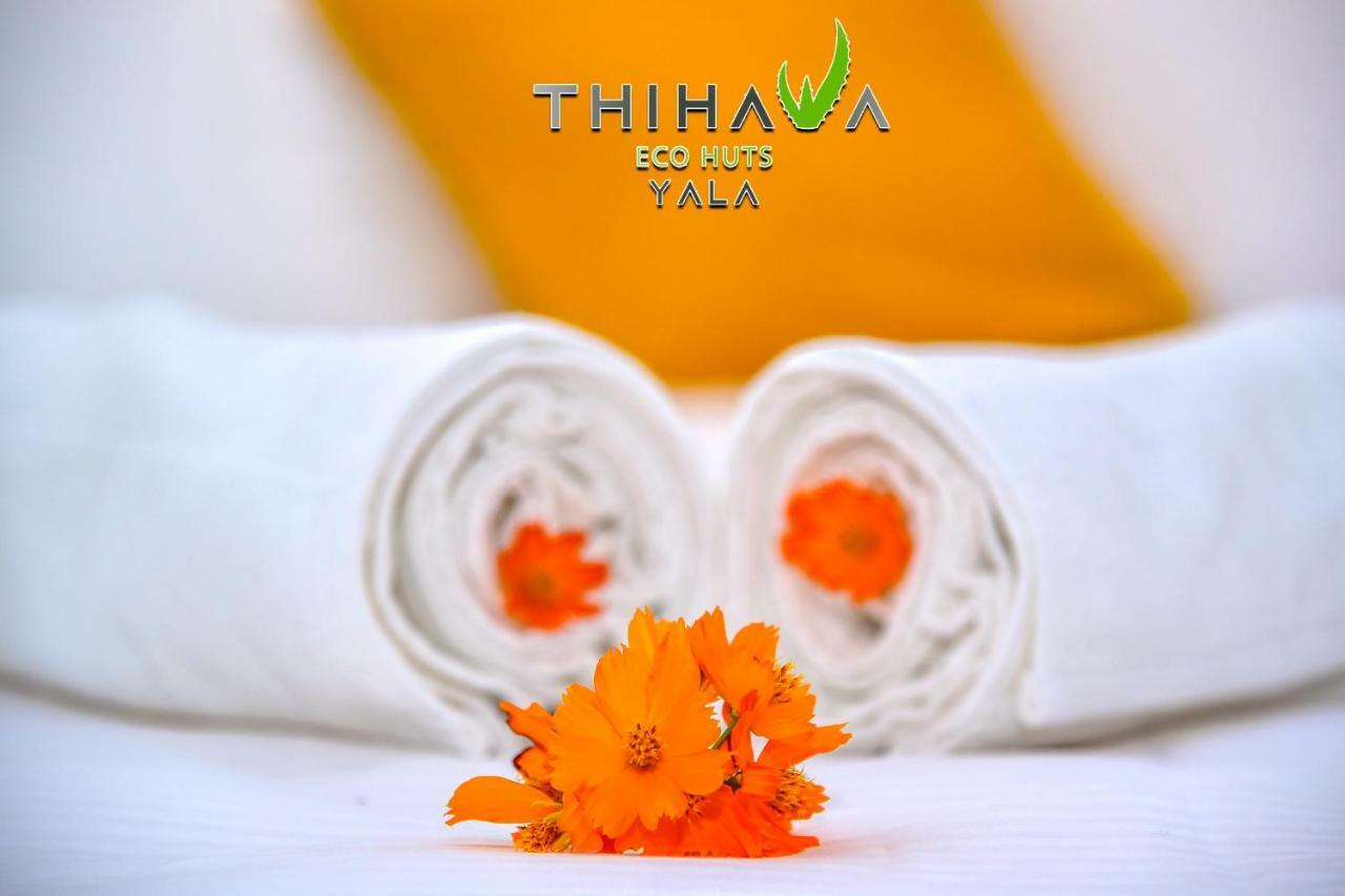 Thihawa Eco Huts Yala Bed & Breakfast Tissamaharama Eksteriør bilde